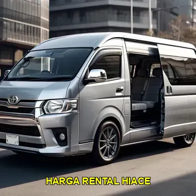 harga rental hiace